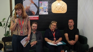 Chiara Boschiero con Thomas Kaske e Khaled Jarrar, "Note on Displacement", Buro Cafè