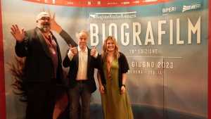 Massimo Benvegnù, Nicolas Philibert and Chiara Liberti, Pop Up Cinema Medica